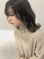 モダンメイド 四条烏丸(modern made)&nbsp;前髪 アンブレラカラー こなれミディ イメチェン ウェーブパーマ