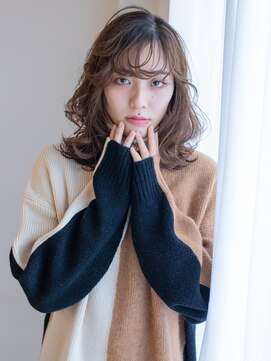 ヘアアンドエステ ヒロイン 西麻布本店(Hair&Esthe HIROIN) 【冬レイヤー】ミディアムレイヤーヘア
