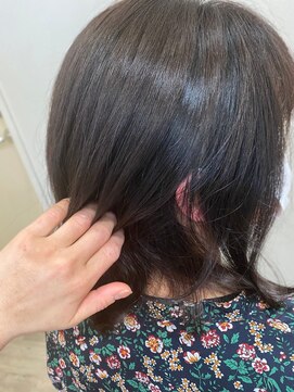 フレンズ 平岡店(friend's) 【札幌平岡　デザインカラー(ハイライト)】　藤原有貴