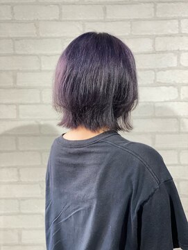 ビスイル 秋葉原店(Vis ill) ウルフカット//ナチュラルウルフ/透明感/ラベンダー