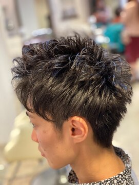 ルシードスタイルビーシャイン(LUCIDO STYLE B SHINE) 豊橋ビーシャイン★王道アップバングショート