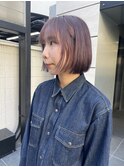 ぱつBOBカット
