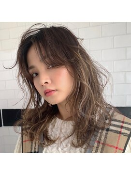 ブラウン (BROWN) 今っぽブリティッシュ×フォギーベージュ
