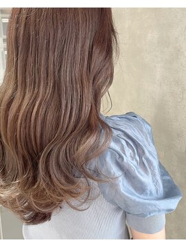 アンククロス 表参道(ANKH CROSS) 黒染めからリムーバーとブリーチ1回ミルクティーベージュ