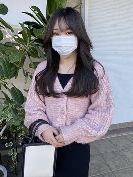 シエル(Ciel) ロング　韓国ヘア　お顔まわりカット