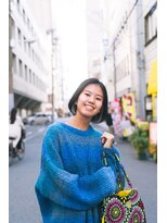 カフ(CAF) CAF河内駿/ボブ/イメチェン/似合わせ/大阪/心斎橋