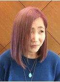 ピンクロングボブ
