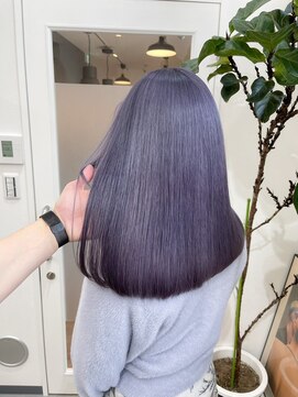 ロイス 神宮前(ROIS) 透明感ベージュカラー/ダブルカラー/ケアブリーチ[表参道駅]