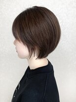 美容室 ハルミ ヘア リゾート 川口店(Harumi Hair Resort) 丸みショートボブ/イルミナカラー/ハホニコトリートメント