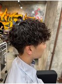 ダークアッシュ/韓国マッシュ/ニュアンスパーマ[錦糸町駅/men's]