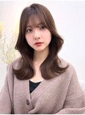 レイヤーカット/前髪カット/くびれヘア/ウエットヘア/髪質改善