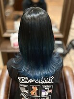 シャル 町田(shalu)&nbsp;大人のミステリアスなblue gradation/10代20代30代