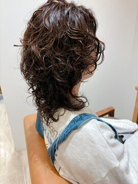 リール ヘアー 箱崎店(rire hair) ウルフパーマ