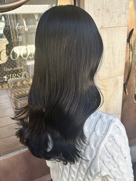 ラグーン 原宿 表参道(LAGOON) 【LAGOON】ブリーチなしでうる艶美髪！ディープグレー