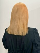 サクラ オモテサンドウ(SAKURA)&nbsp;ハイトーンカラー ペールオレンジ 表参道