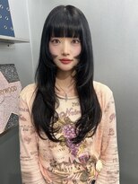 ペレ 梅田(PELE)&nbsp;ホワイトグレージュ/デジタルパーマ/チェリーブラウン