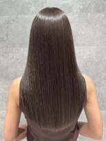 バランス 原宿 表参道(balance)&nbsp;【髪質改善】透明感グレージュ×レイヤーカット