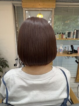 キーロ センター南(kiiro) ボブ×ピンクブラウン20