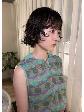 トリッカ 銀座(tricca) ボブパーマ/レイヤーボブ/ニュアンスパーマ/簡単スタイリング