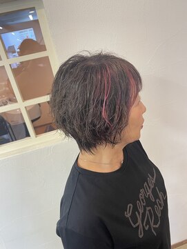 桜デコ プリム店(DECO) ショートパーマ