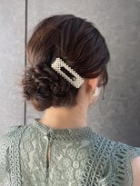 ガーデンヨコハマ(GARDEN YOKOHAMA) ヘアアレンジヘアセットお呼ばれアレンジシニヨンお団子