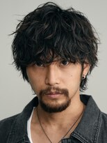 フィフス 天神大名(fifth) 天神大名ツイストスパイラルパーマメンズカットマッシュヘア30代