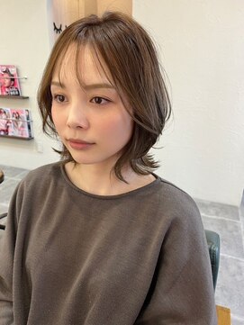 ジルチ ヘアー(Zilch hair) 白髪ぼかし/くびれボブ/ショートカット/40代50代/【北堀江】