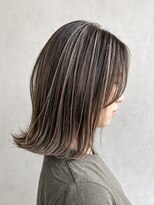 ゴットイズム(GOTTO ISM)&nbsp;大人女性オススメ！切りっぱなしロブハイライト