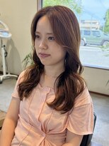 エイム ディクト ヘアー プロデュース(ame D.C.T HAIR PRODUCE) コテ巻き風◎ゆるふわパーマ