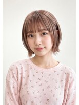 ビーワールド(B WORLD) 丸みショートボブ【藤枝/髪質改善/大人ショートボブ】