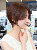 アイビー 吉祥寺(aivee) 大人可愛いショートカット/センターパート/耳かけ小顔ショート
