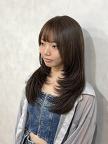ルーチェ(Lu-che) ストレートアイロンでスタイリング◎激カワレイヤーカット!
