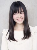 『モテ髪王道ストレート☆』小顔ナチュラルストレートヘア
