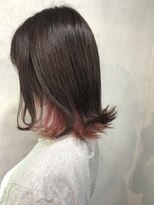 モノ アンド イニ(Mono & inni)&nbsp;【奈良/inni hair】隠せるピンクインナー