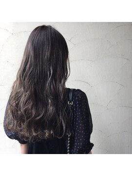 ラグ(rug) ロンググレージュ