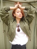 マルツ 銀座(maltu) 【 ハンサムショート ミントベージュ】