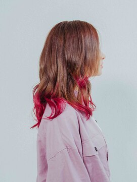 プロデュース 相模原店(Produce) グラデーションカラー♪センターパート☆カール