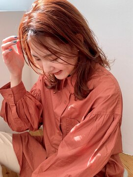 クラン(CLAN) 大人可愛いオレンジウルフセミディ