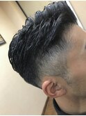 ナチュラルツーブロック7：3