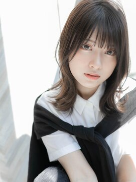 ローマ ギンザ(ROMA Ginza) 【ROMA銀座】黒髪・暗髪/学生も◎/ナチュラルくびれ巻きセミディ