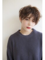 ミエル ヘア 新宿(miel hair)&nbsp;〈mielhair新宿〉カジュアル　無造作ショート　イルミナ
