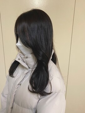 カシェ リタ ヘアー(CACHE'&RITA HAIR) 韓国風レイヤー◯ダークグレージュカラー