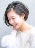 [オージュアサロン/恵比寿]エレガントボブ/コンパクトミニボブ