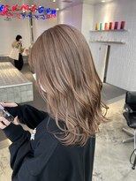 ゲーム 原宿店(GAME)&nbsp;ミルクティーベージュ/ダブルカラー/ケアブリーチ/髪質改善/原宿