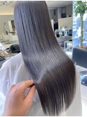 髪質改善酸性ストレート×大人の艶髪ヘルシースタイル　見良津