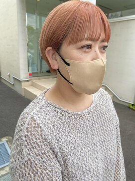 マカロンコワフュールドウシワカマル(macaron coiffure de ushiwakamaru) パールオレンジ