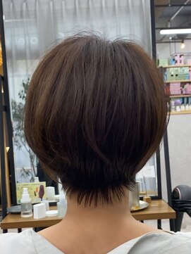 アロ 大阪梅田(alo) 【松本聖】ショートボブ後ろ《大阪梅田》