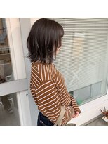 ミント(mint) ウルフカット/レイヤーウルフ/フェイスレイヤー/グレージュ