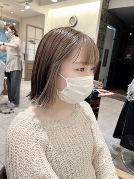 ネオリーブカップ 町田店(Neolive capu) インナーカラー　ベージュ　Neolive capu町田店