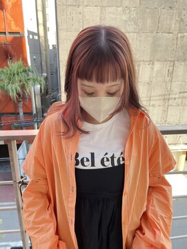 シィーム(cime) ピンクインナーカラー